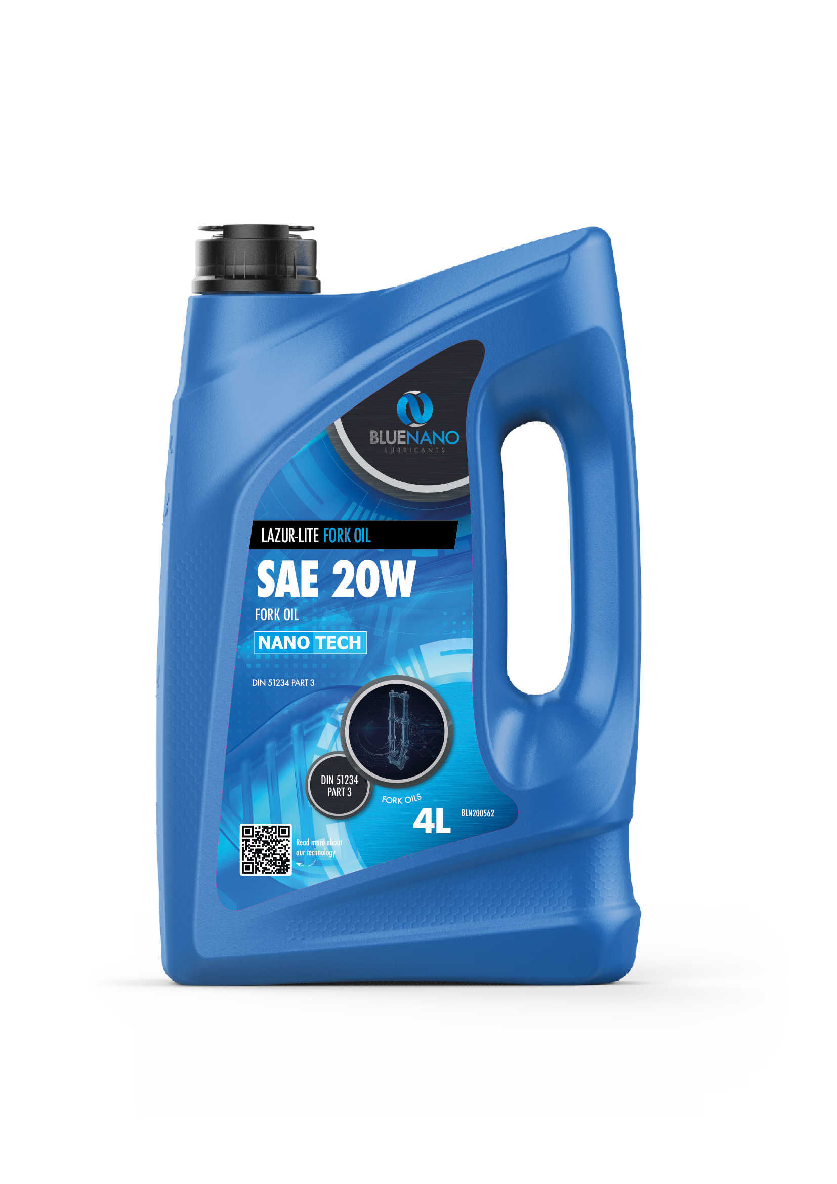 This is a fork oil that has a very high viscosity index. It has been based on mineral base oils and will provide optimum dampening control in a very wide temperature range. This product can be used for vehicles on road and off road. The quick air release